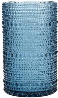 Fortessa - Orbetto 13 Oz Blue Iced Beverage Glass, Pack of 4 - PS.ORB.BL.03