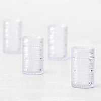 Fortessa - Orbetto 13 Oz Clear Iced Beverage Glass, Pack of 4 - PS.ORB.CL.03