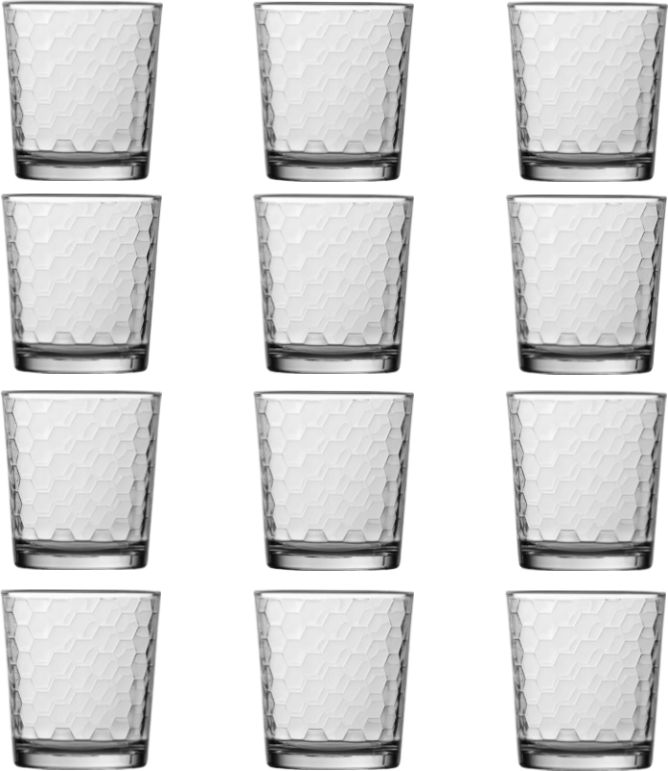 Fortessa - Ornamento 12.75 Oz Favo Tumbler, Pack of 12 - ORNA.V455090