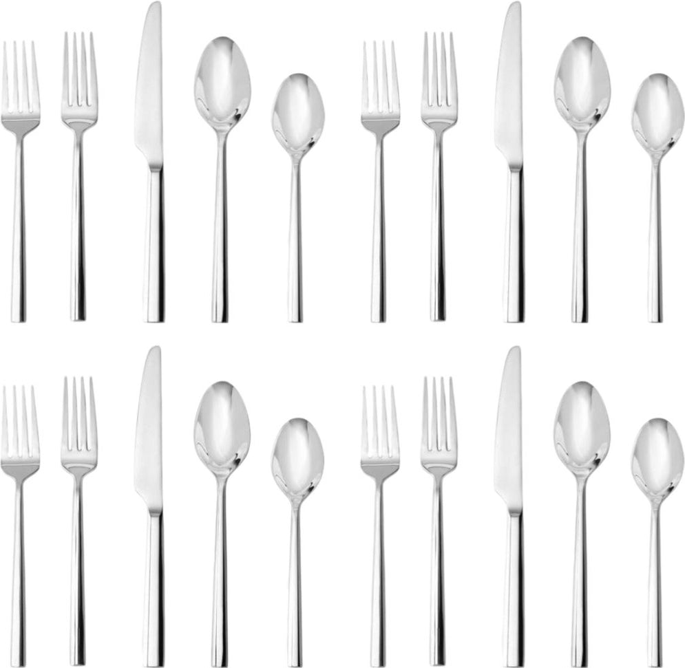 Fortessa - Orson 20 Pc Stainless Steel Flatware Set - 20PPS-514-05