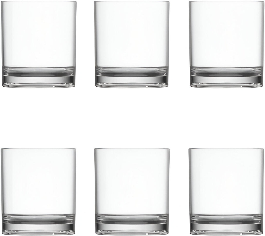 Fortessa - Outside 14 Oz Clear Double Old Fashioned Glass, Pack of 6 - DV.PS.HHH112CL