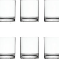 Fortessa - Outside 14 Oz Clear Double Old Fashioned Glass, Pack of 6 - DV.PS.HHH112CL