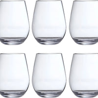 Fortessa - Outside 19 Oz Tritan Plastic Stemless Red Wine Glass, Pack of 6 - DV.PS.141