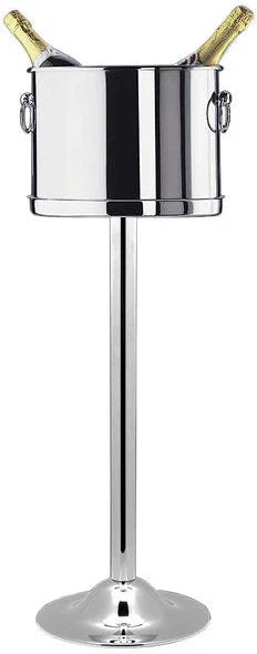 Fortessa - Oval Stainless Steel Wine/Champagne Bucket with Stand - 2.5.003.00.360S