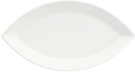 Fortessa - Plaza 15" Eye-Shaped Oval Platter, Pack of 4 - MT302038