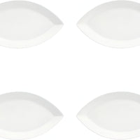 Fortessa - Plaza 15" Eye-Shaped Oval Platter, Pack of 4 - MT302038