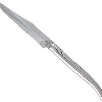 Fortessa - Provencal 9.25" Serrated Solid Handle Steak Knife, Pack of 6 - 1.5.STK.SR.249