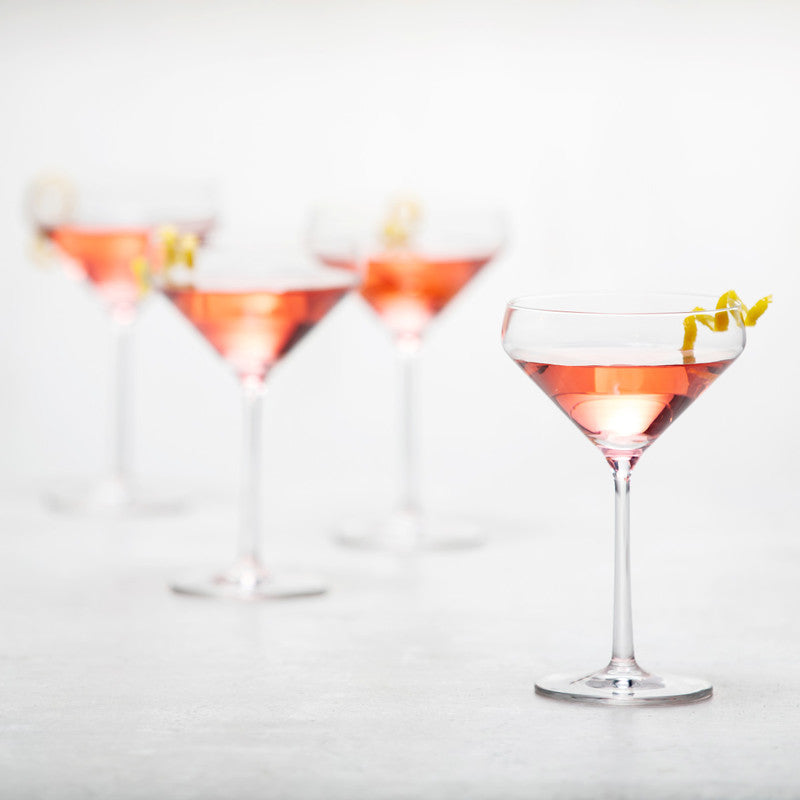 Fortessa - Pure 12.3 Oz Martini Glass, Pack of 4 - 0026.120410