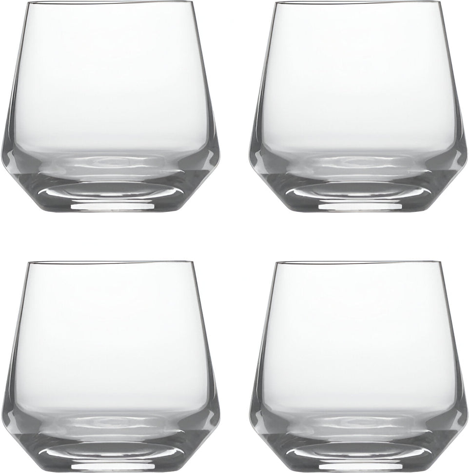 Fortessa - Pure 13.2 Oz Double Old Fashioned Glass, Pack of 4 - 0026.120411