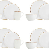 Fortessa - Salt 16 Pc Dinnerware Set - 16PPS.7400.SALT