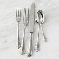 Fortessa - San Marco 5 Pc Gold Antiqued Flatware Set - 5PPS-190T9-05