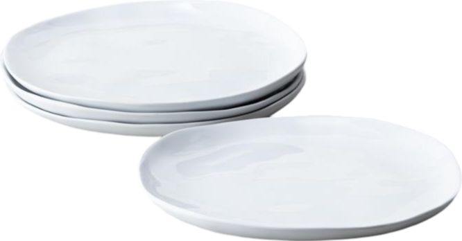Fortessa - Sandia 11" Bianco Dinner Plate, Pack of 4 - MD.4.FF4381WT