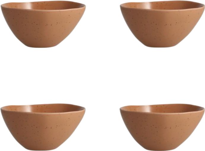 Fortessa - Sandia 18 Oz Adobe Cereal Bowl, Pack of 4 - MD.4.FF4339TC