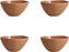 Fortessa - Sandia 18 Oz Adobe Cereal Bowl, Pack of 4 - MD.4.FF4339TC