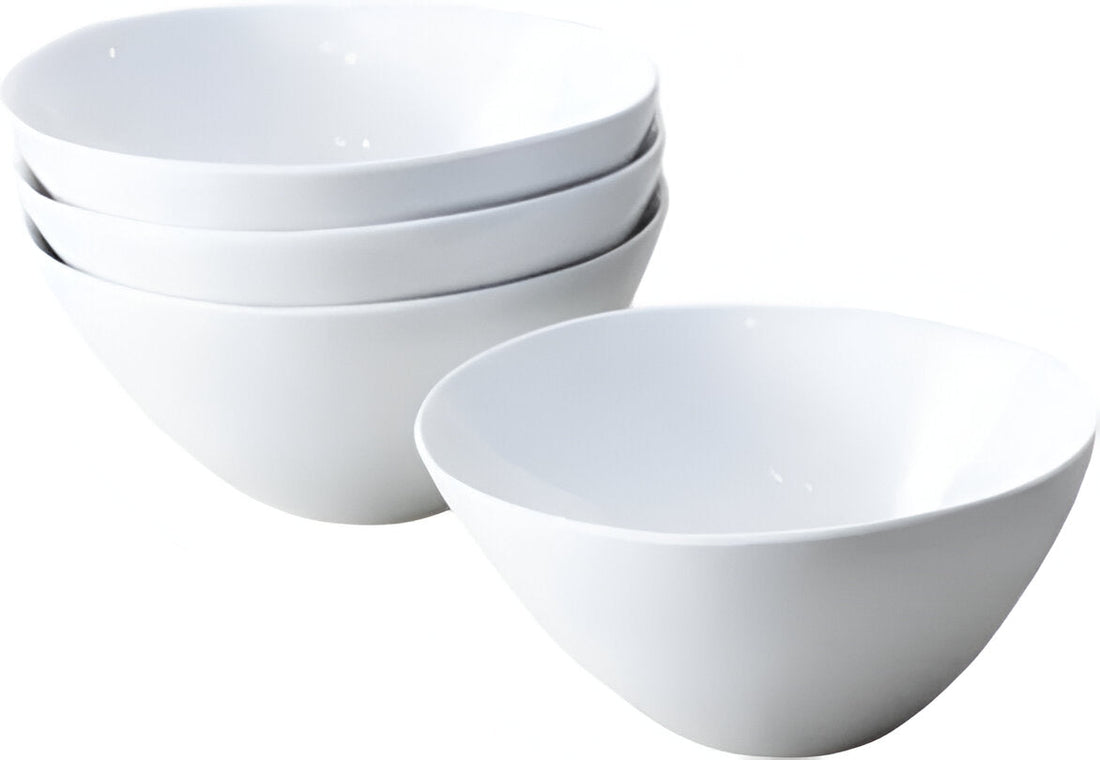Fortessa - Sandia 18 Oz Bianco Cereal Bowl, Pack of 4 - MD.4.FF4339WT