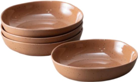 Fortessa - Sandia 19 Oz Adobe Coupe Bowl, Pack of 4 - MD.4.FF4389TC