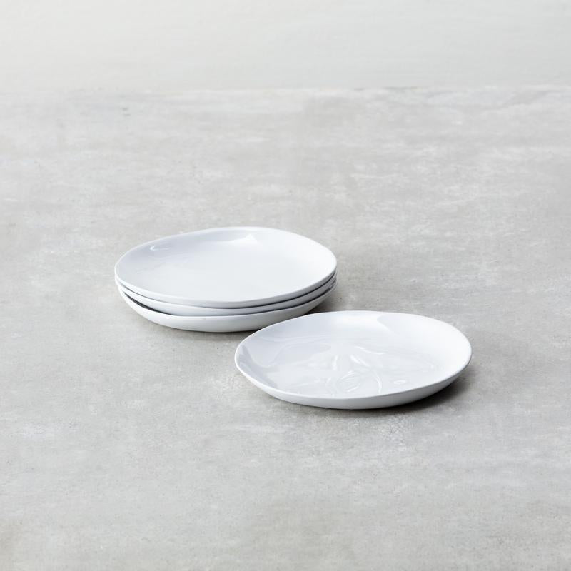 Fortessa - Sandia 7.75" Bianco Salad Plate, Pack of 4 - MD.4.FF4378WT