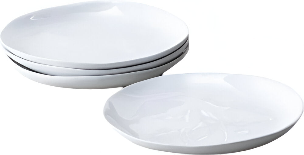 Fortessa - Sandia 7.75" Bianco Salad Plate, Pack of 4 - MD.4.FF4378WT