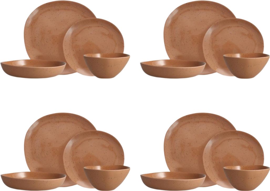 Fortessa - Sandia Abode 16 Pc Dinnerware Set - 16PPS.MD.ABODE