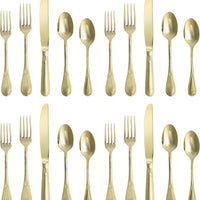 Fortessa - Savoy Gold 20 Pc Flatware Set - 5PPS-2109-20PC