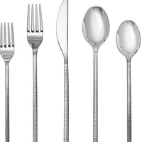 Fortessa - Shoji 20 Pc Stainless Steel Flatware Set - 20PPS-511-05