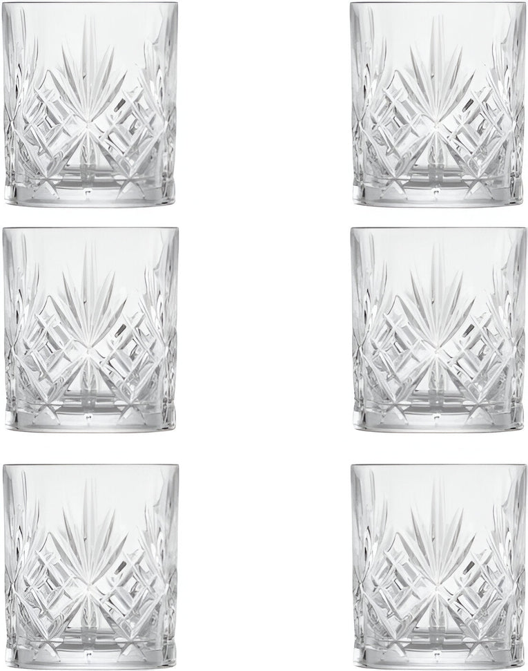 Fortessa - Show 11.3 Oz Double Old Fashioned Glass, Pack of 6 - 0082.121553