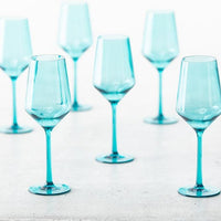 Fortessa - Sole 13 Oz Aqua Sky Sauvignon Blanc Glass, Pack of 6 - PS.SOLE.AS.03