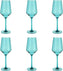 Fortessa - Sole 13 Oz Aqua Sky Sauvignon Blanc Glass, Pack of 6 - PS.SOLE.AS.03