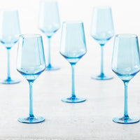 Fortessa - Sole 13 Oz Blue Ether Sauvignon Blanc Glass, Pack of 6 - PS.SOLE.BE.03