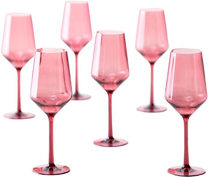 Fortessa - Sole 13 Oz Rose Sauvignon Blanc Glass, Pack of 6 - PS.SOLE.RS.03