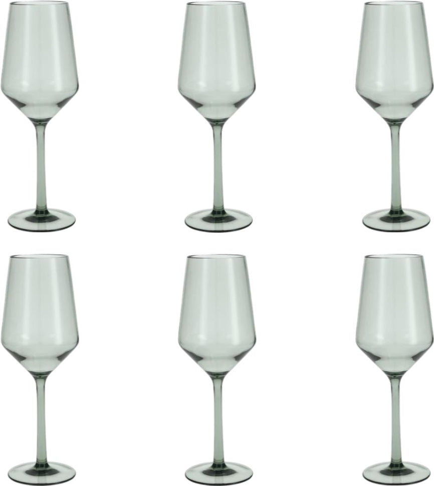 Fortessa - Sole 13 Oz Sage Sauvignon Blanc Glass, Pack of 6 - PS.SOLE.SG.03