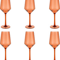 Fortessa - Sole 13 Oz Terra Cotta Sauvignon Blanc Glass, Pack of 6 - PS.SOLE.TC.03