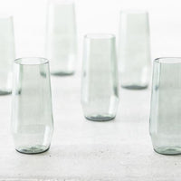 Fortessa - Sole 18 Oz Sage Iced Tea Glass, Pack of 6 - PS.SOLE.SG.04