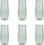 Fortessa - Sole 18 Oz Sage Iced Tea Glass, Pack of 6 - PS.SOLE.SG.04