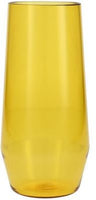 Fortessa - Sole 18 Oz Yellow Sun Iced Tea Glass, Pack of 6 - PS.SOLE.YS.04