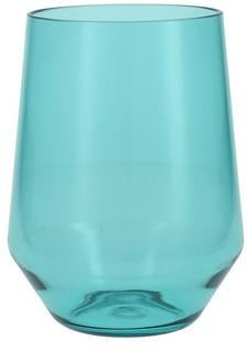 Fortessa - Sole 19 Oz Aqua Sky Stemless Wine Glass, Pack of 6 - PS.SOLE.AS.06