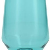 Fortessa - Sole 19 Oz Aqua Sky Stemless Wine Glass, Pack of 6 - PS.SOLE.AS.06