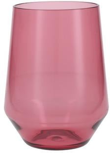 Fortessa - Sole 19 Oz Rose Stemless Wine Glass, Pack of 6 - PS.SOLE.RS.06