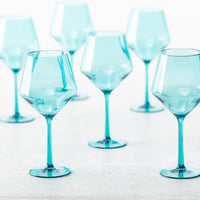 Fortessa - Sole 22 Oz Aqua Sky Cabernet Glass, Pack of 6 - PS.SOLE.AS.01