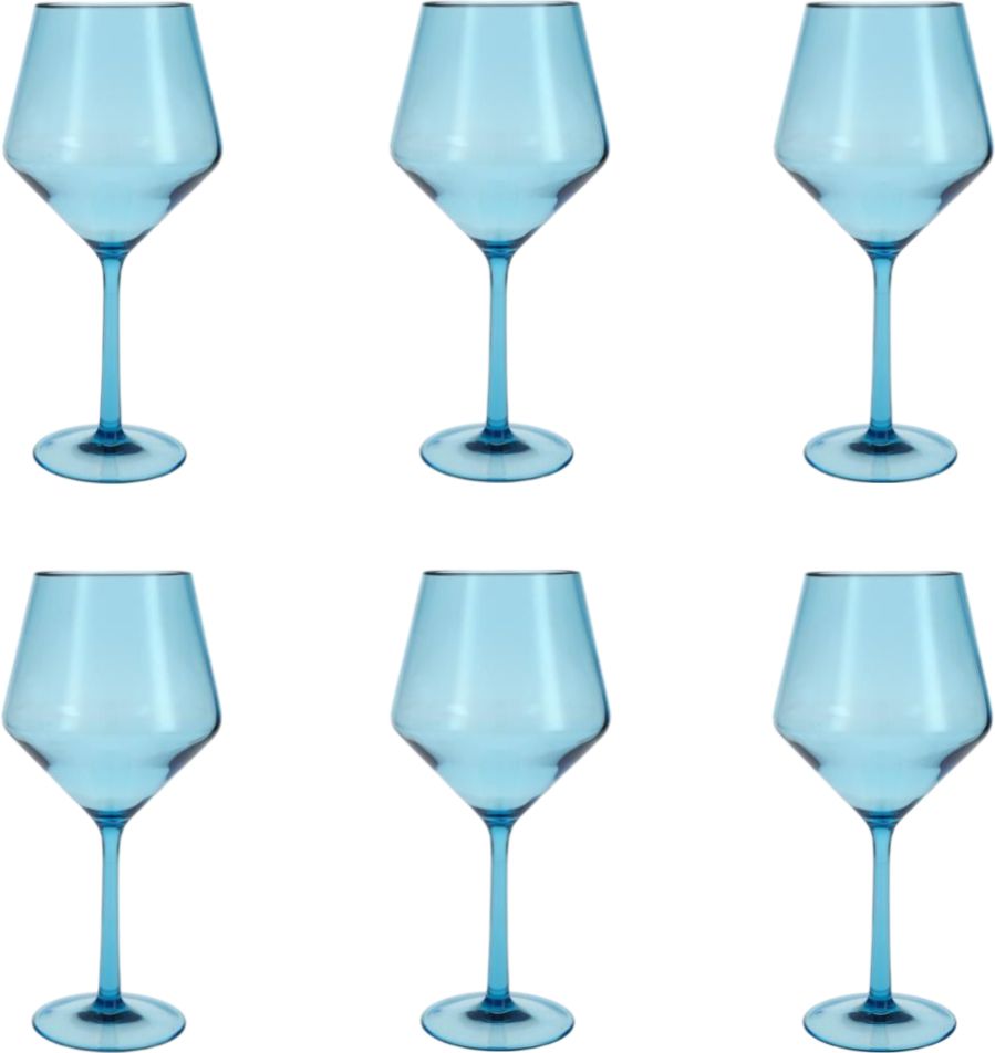 Fortessa - Sole 22 Oz Blue Ether Cabernet Glass, Pack of 6 - PS.SOLE.BE.01