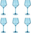 Fortessa - Sole 22 Oz Blue Ether Cabernet Glass, Pack of 6 - PS.SOLE.BE.01