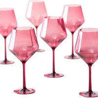 Fortessa - Sole 22 Oz Rose Cabernet Glass, Pack of 6 - PS.SOLE.RS.01