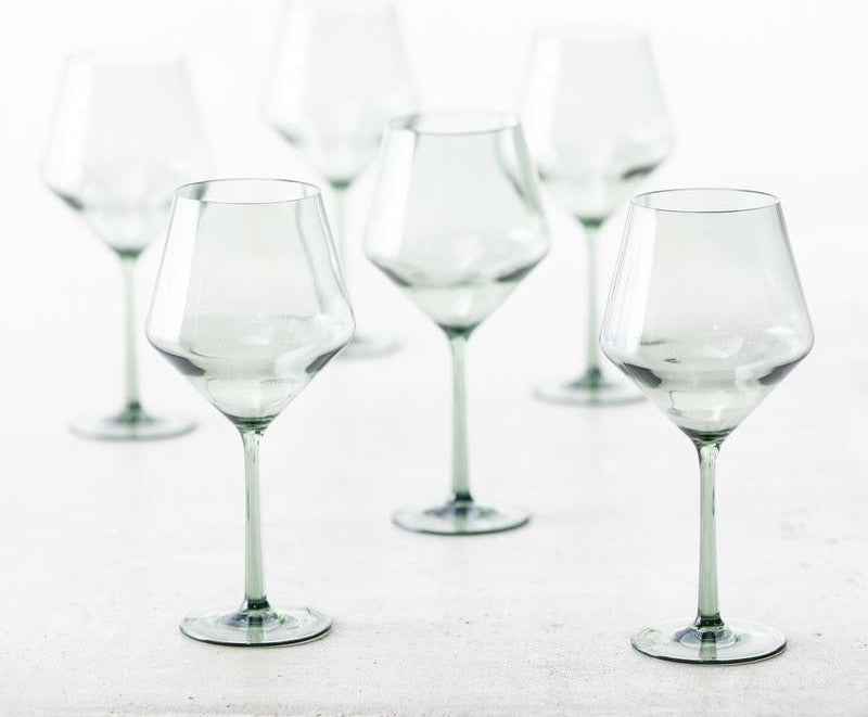 Fortessa - Sole 22 Oz Sage Cabernet Glass, Pack of 6 - PS.SOLE.SG.01
