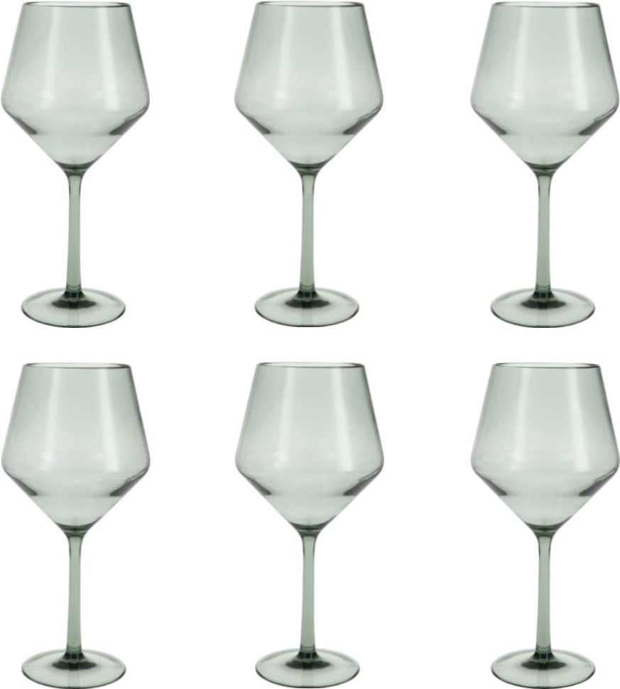 Fortessa - Sole 22 Oz Sage Cabernet Glass, Pack of 6 - PS.SOLE.SG.01