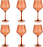 Fortessa - Sole 22 Oz Terra Cotta Cabernet Glass, Pack of 6 - PS.SOLE.TC.01