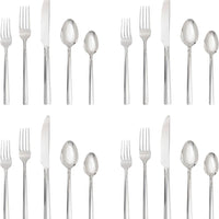 Fortessa - Sonia 20 Pc Stainless Steel Flatware Set - 20PPS-105-05