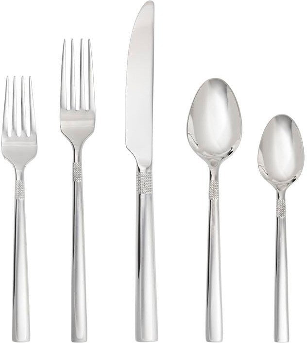 Fortessa - Sonia 5 Pc Stainless Steel Flatware Set - 5PPS-105-05