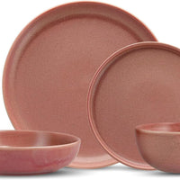 Fortessa - Sound Stoneware 16 Pc Desert Rose Dinnerware Set - 16PPS.6800.SND