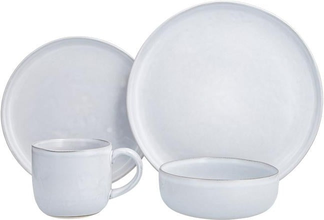 Fortessa - Svelte Stoneware 16 Pc Stone Dinnerware Set - 16PPS.8200.ST