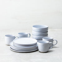 Fortessa - Svelte Stoneware 16 Pc Stone Dinnerware Set - 16PPS.8200.ST